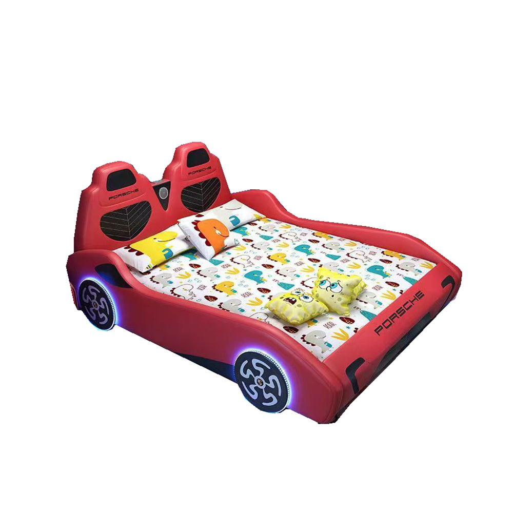 COOLBABY ZLJ1131 Children's Bed Boys Bed Car Style Single Bed