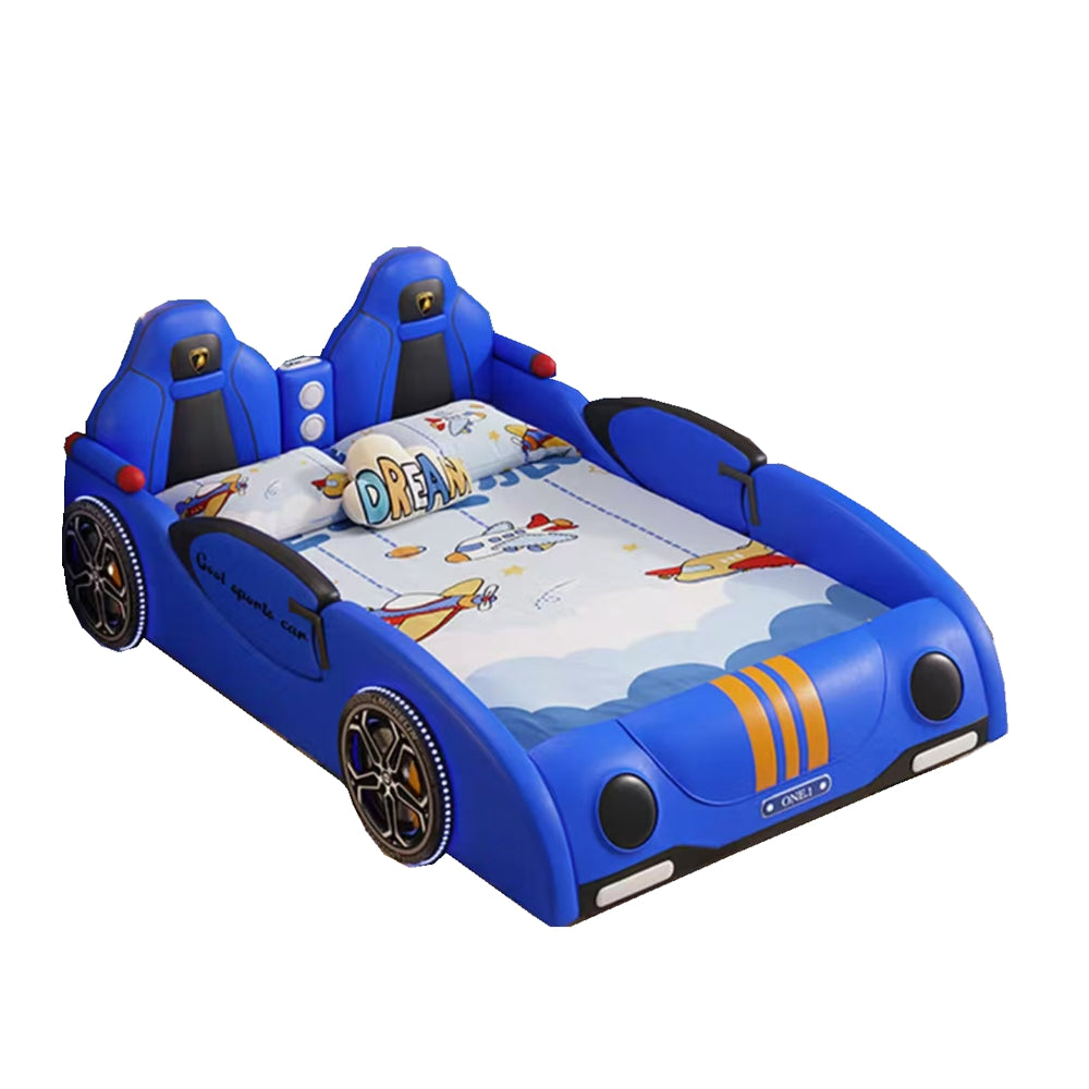 COOLBABY ZLJ1134 Children's Bed Boys Bed Car Style Single Bed