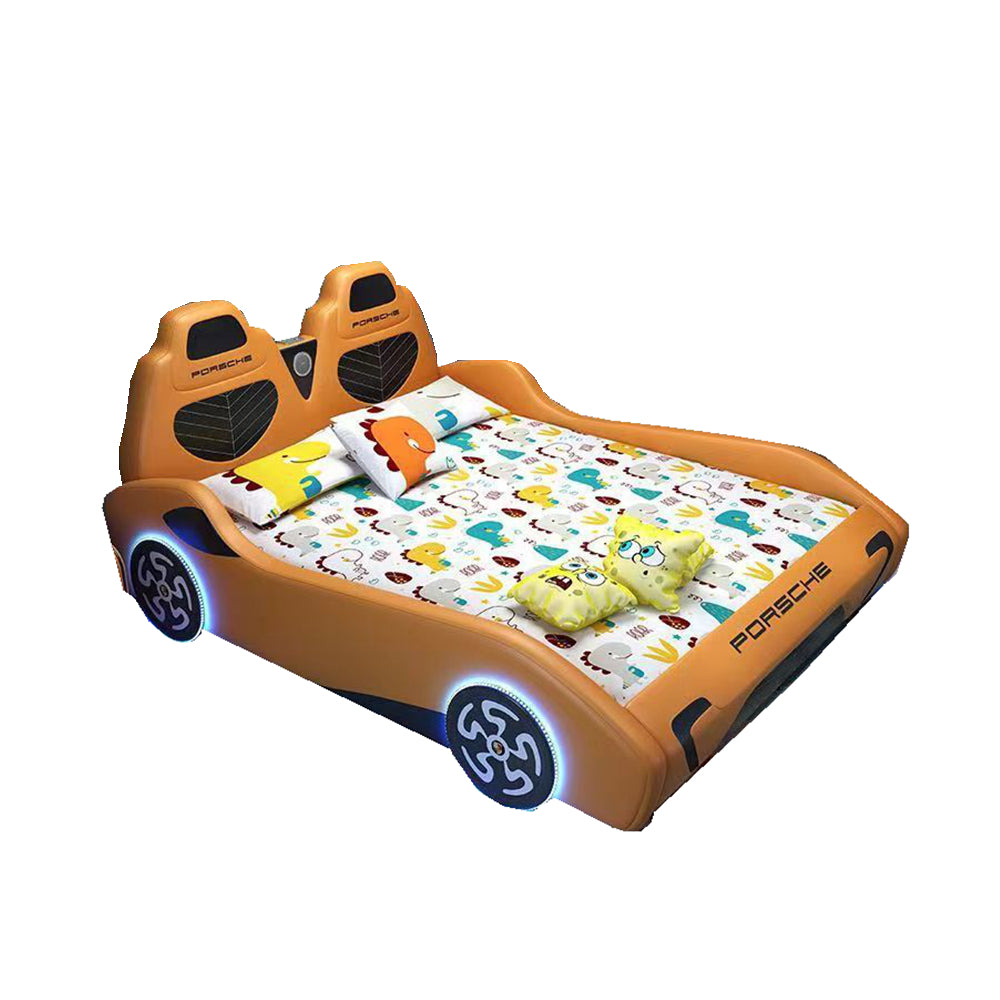 COOLBABY ZLJ1131 Children's Bed Boys Bed Car Style Single Bed