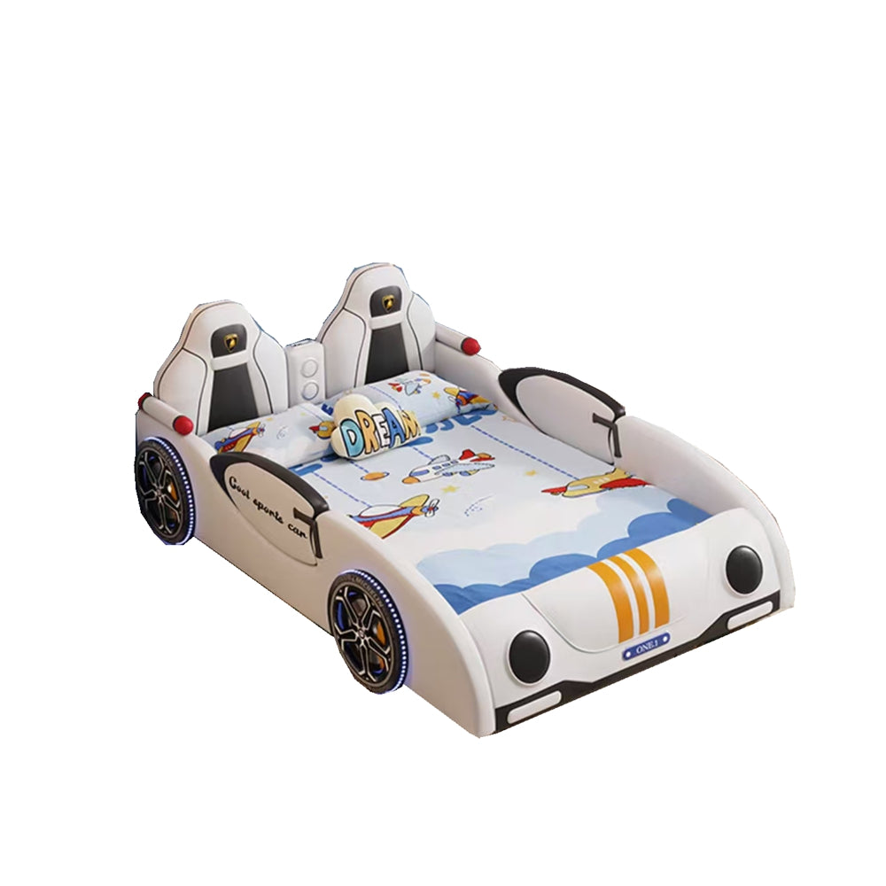 COOLBABY ZLJ1134 Children's Bed Boys Bed Car Style Single Bed