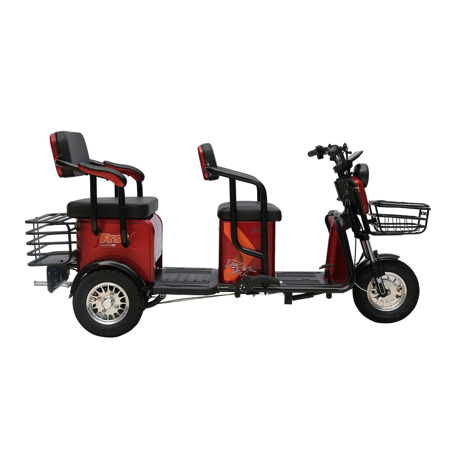 Chenxn KAL314558 Tuk Tuk Double Seat - Red - COOLBABY