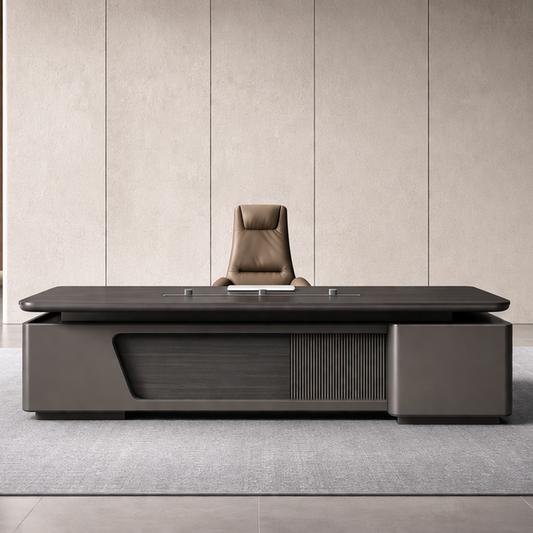 ZY‑320‑T Executive Office Desk – 320 × 220 cm Modern Leadership Workstation