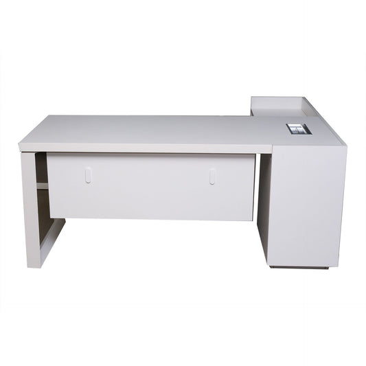 Huimei Executive Office Table, Matt White, 720-T03 - COOLBABY