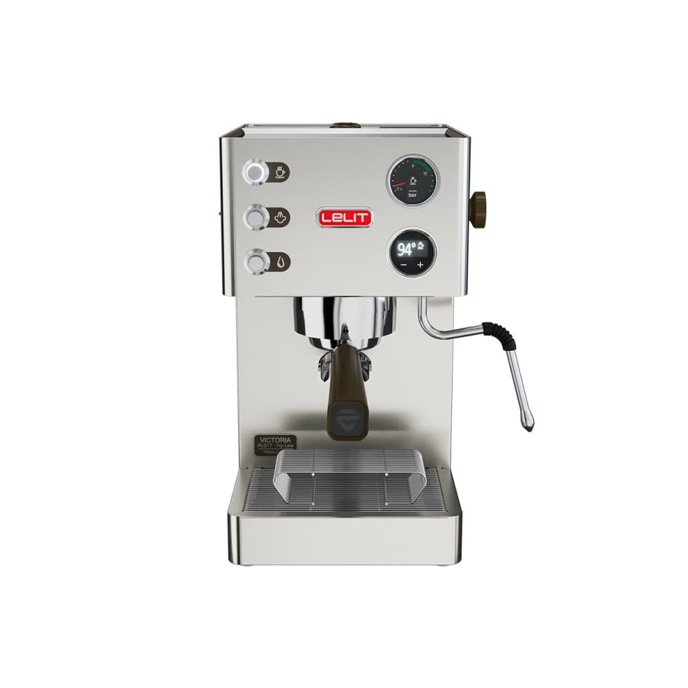 Lelit Victoria Espresso Machine – LELIT58 Group, OLED LCC Control, Brass Boiler, PID Precision & Multidirectional Steam Wand - COOLBABY