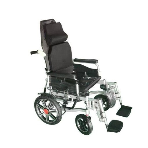 Crony Electric Wheelchair with Flatlay Fully Lying Backrest, CN-6005 plus - COOLBABY