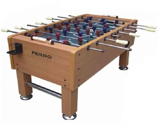 Soccer Table – Durable MDF Foosball Table with Chromium Steel Rods & Manual Slide Scorer