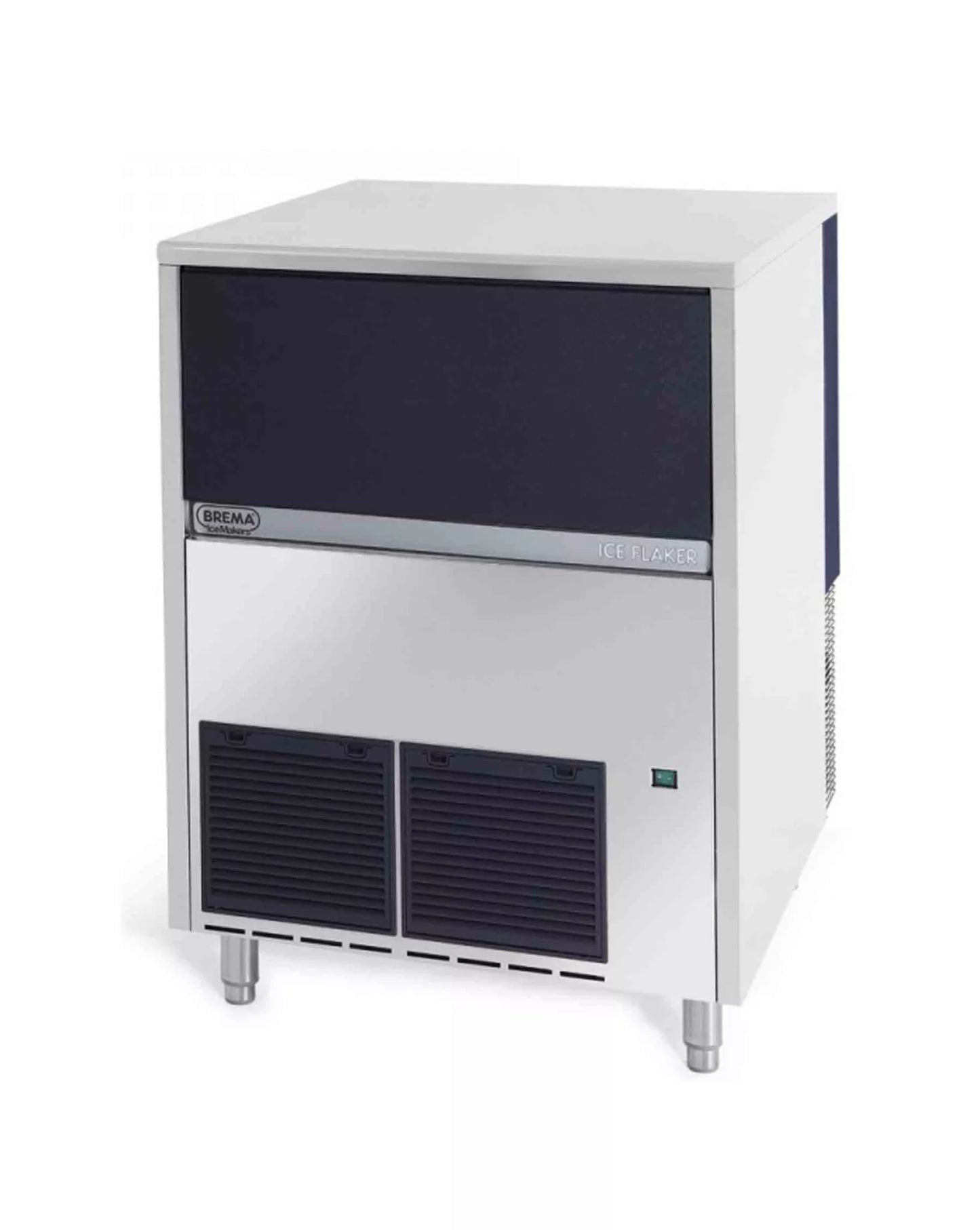 Brema GB1540 Ice Flaker Machine – 155kg/24h Production, 40kg Storage, Stainless Steel, R404A/R452A Refrigerant - COOLBABY