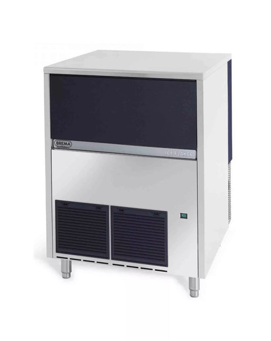 Brema GB1540 Ice Flaker Machine – 155kg/24h Production, 40kg Storage, Stainless Steel, R404A/R452A Refrigerant - COOLBABY