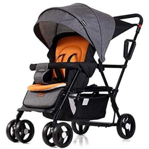 seebaby double stroller Seebaby Twin Stroller T12– COOLBABY