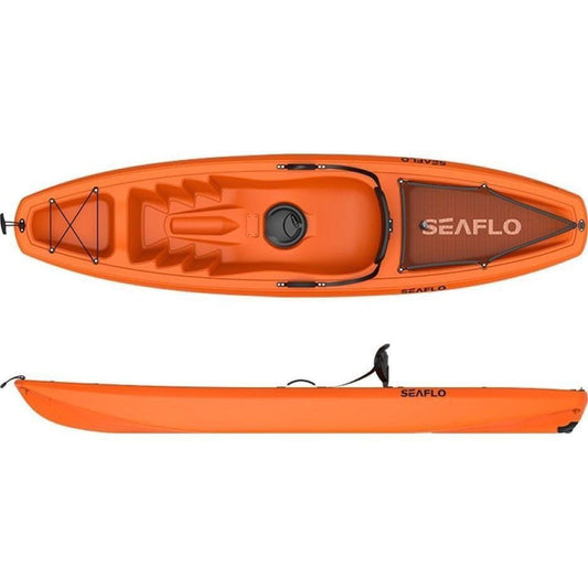 Seaflo Adult Kayak, Orange, 125Kg - COOLBABY