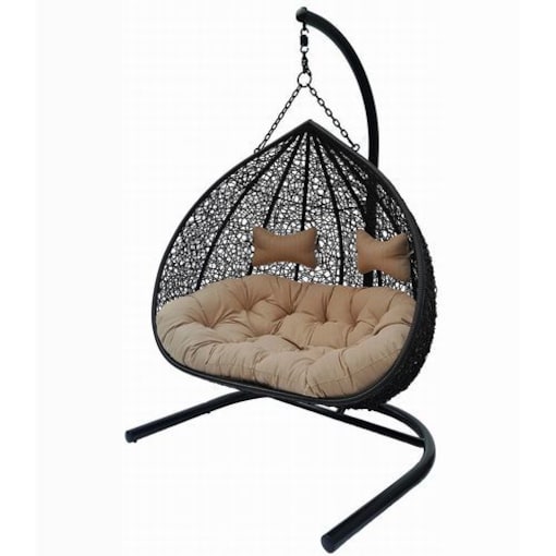 Modern Designed Swing Hanging Chairs, White - COOLBABY