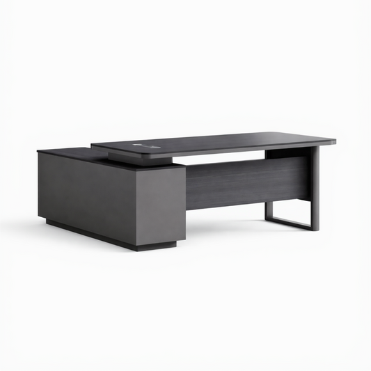 Executive Office Table – Modern L‑Shape Desk 160 cm / 180 cm (ZY‑T Series)