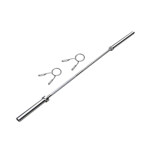 Skyland EM-9265 Olympic Barbell Rod, Silver, 2.2m, - COOL BABY