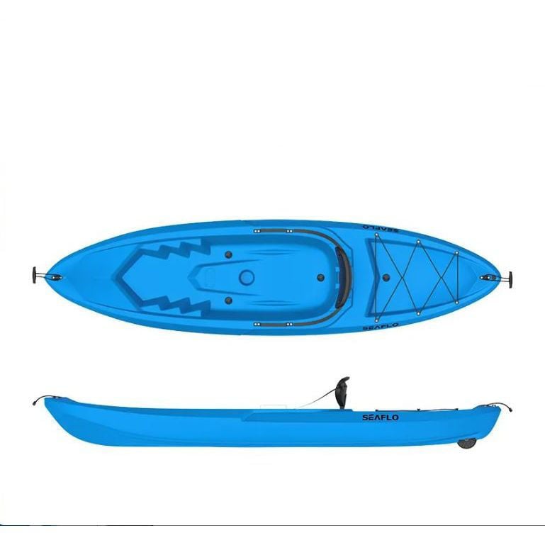 Seaflo Single Seat Kayak, Blue - COOLBABY