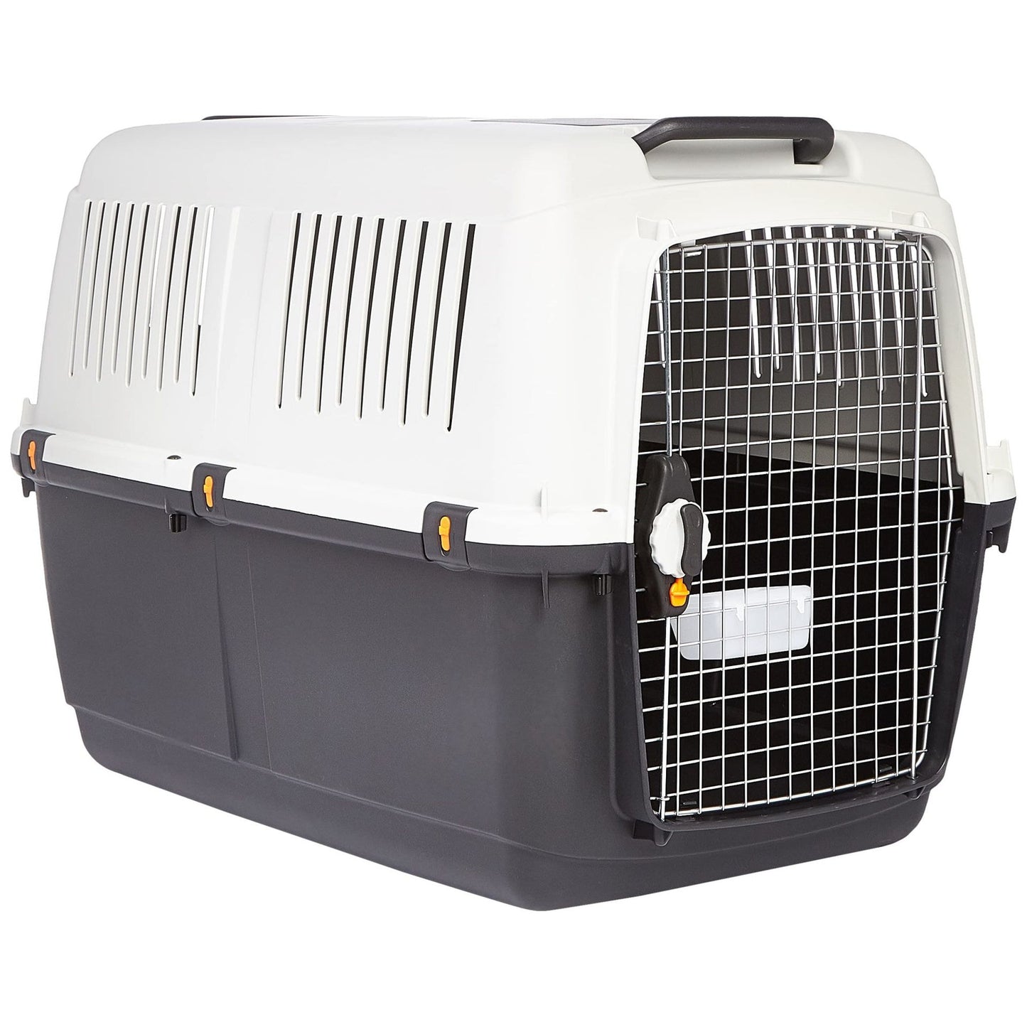 Mp Bergamo Durable Pets Carrier, Grey and Black - COOLBABY