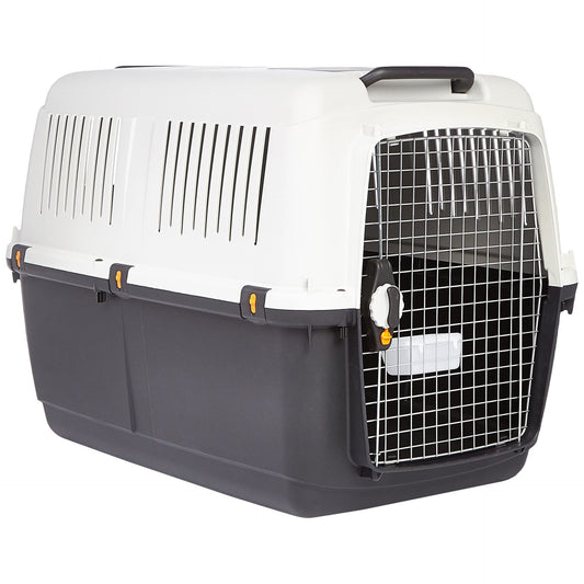 Mp Bergamo Durable Pets Carrier, Grey and Black - COOLBABY