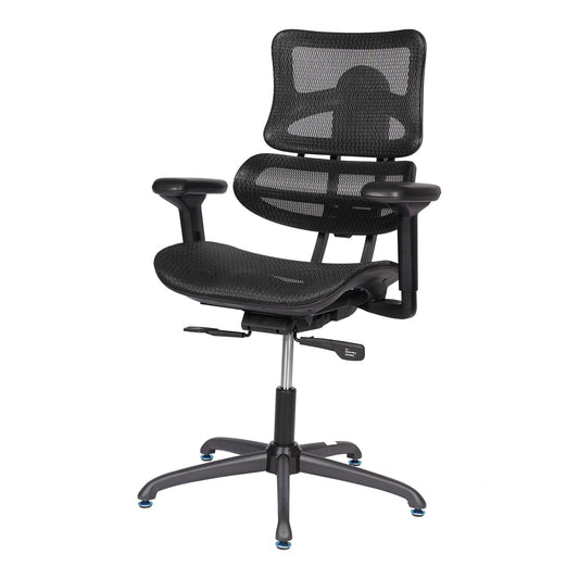 Huimei Medicated Visitor Chair, Black, CMB-137B-4 - COOLBABY