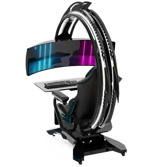 COOLBABY All in One Ergonomic Gaming Office Chair with High Quality De