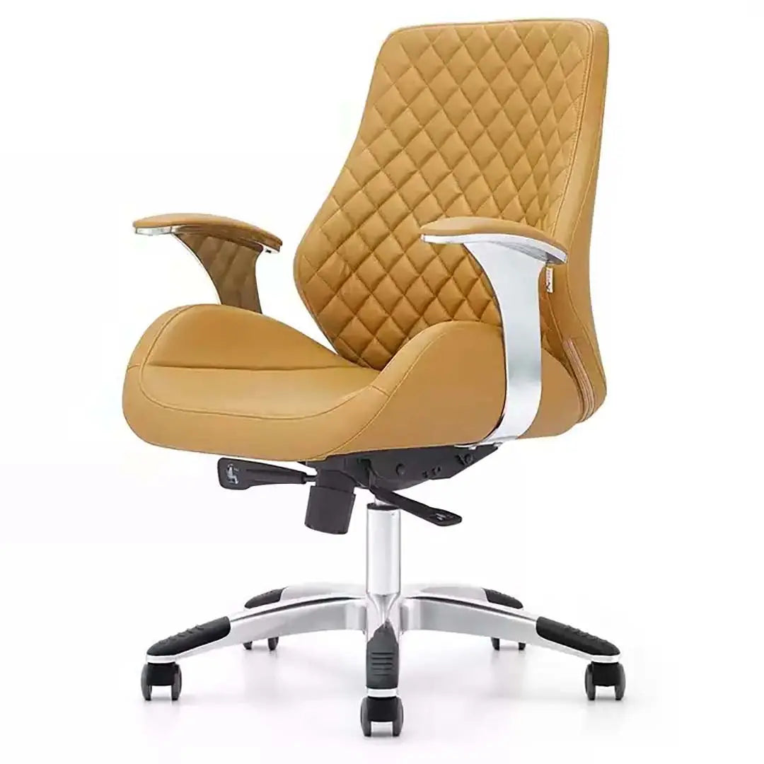 Low Back Office Chair – 1107‑B Ergonomic PU Leather Executive Chair