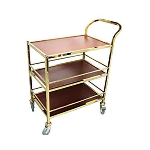 Stainless Steel 3 Layer Service Trolley - COOLBABY