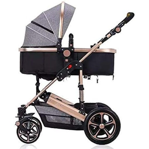 Seebay Premium Quality Foldable Baby Stroller - Black - COOLBABY