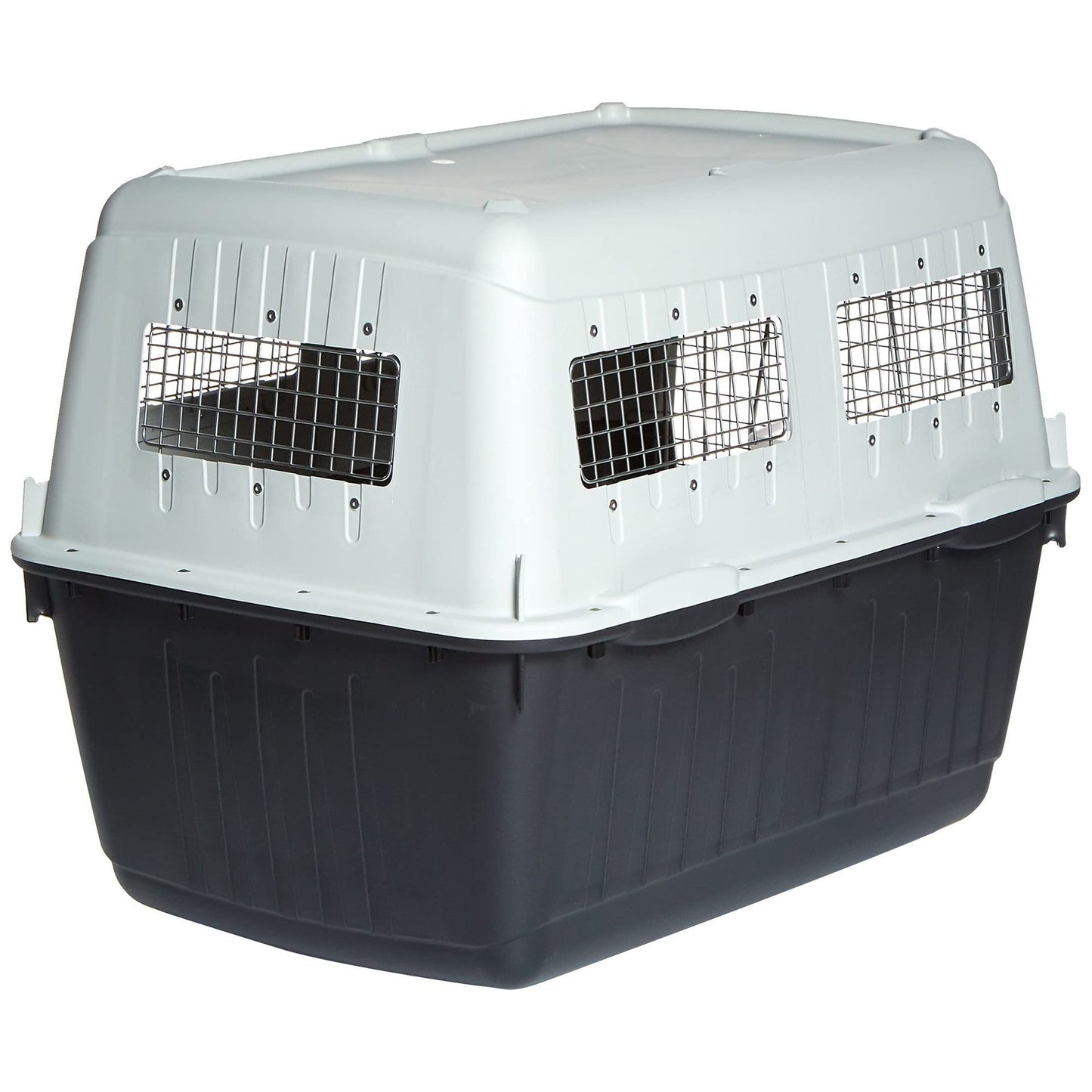 Mp Bergamo Dog Carrier, 102 x 73 x 77cm, Grey and Black - COOLBABY
