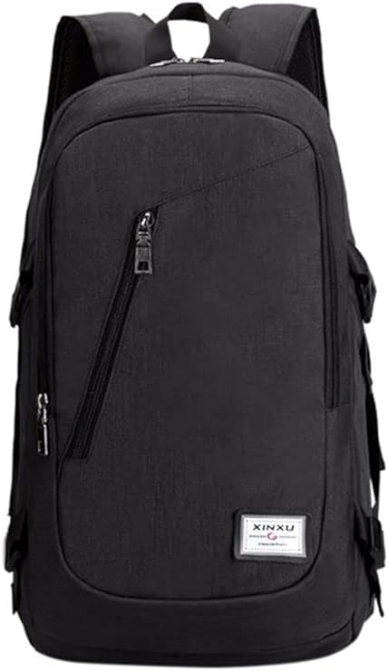 COOLBABY NZJ441-ZAA Travel Leather Backpack Black - COOLBABY