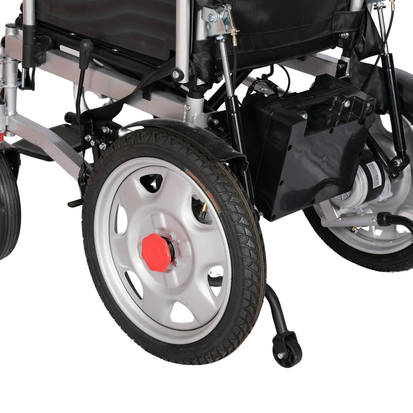 Chenxn Foldable Electrically Propelled Wheelchair, 250W, Black - COOLBABY