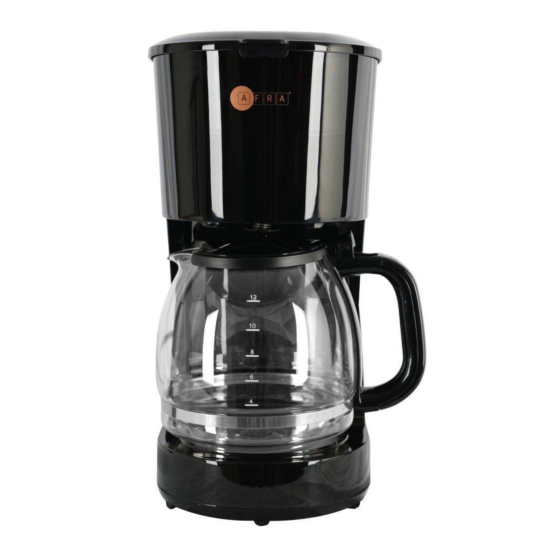 AFRA 1.5L Coffee Maker 750W – Anti‑Drip, Auto Shut‑Off, Removable Filter, Fast Brewing, 2‑Year Warranty – AF‑15750CMKBL - COOLBABY