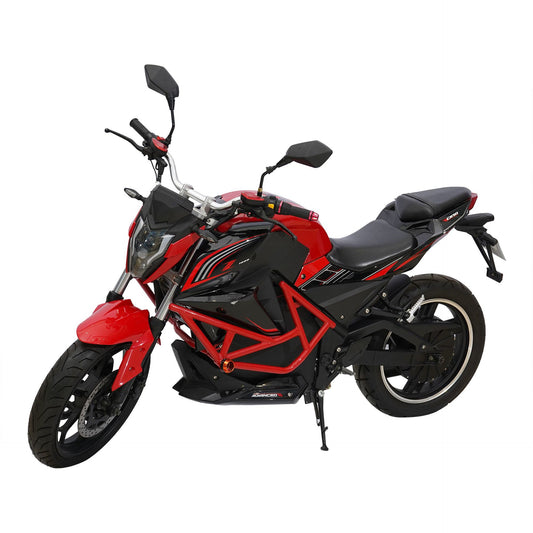Chenxn Racing Electric Bike Z1000 with Rechargeable Battery, Red & Black - COOLBABY