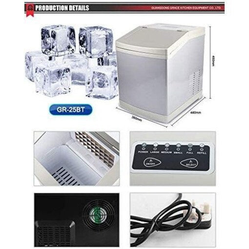 Grace Ice Cubes Machine for Counter Top COOLBABY