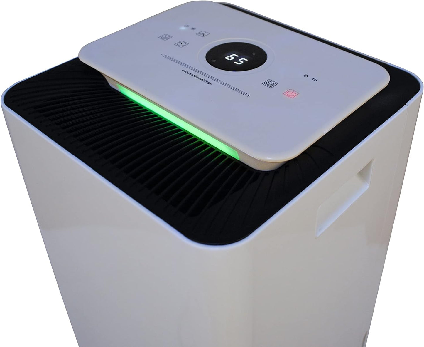 Crownline MD 283 Dehumidifier, Extract up to 25L/24Hrs, 3.5L Capacity, Power rated: 320W, 220 240V, 50Hz, White - COOLBABY