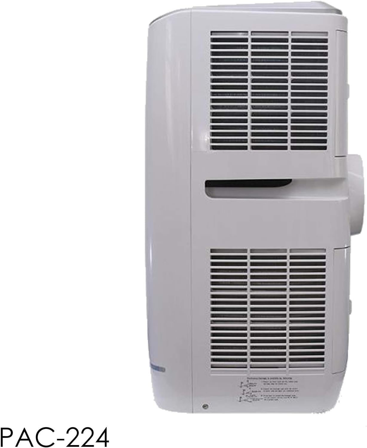 Crownline Portable Air Conditioner, White, 418 x 415 x 790 mm, PAC-224 - COOLBABY