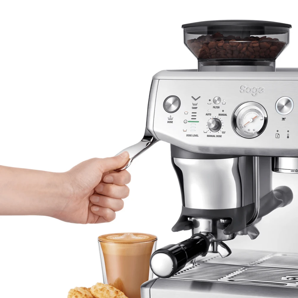 Sage The Barista Express Impress – Espresso Machine with Assisted Tamping, Integrated Grinder, PID Temperature Control & Manual Milk Texturing - COOLBABY