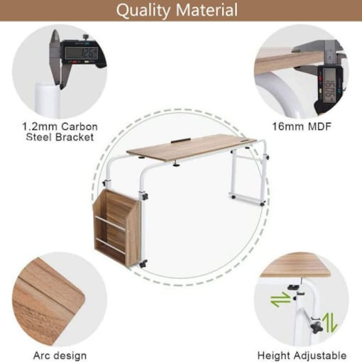 Adjustable Height Computer and Laptop Table - COOLBABY