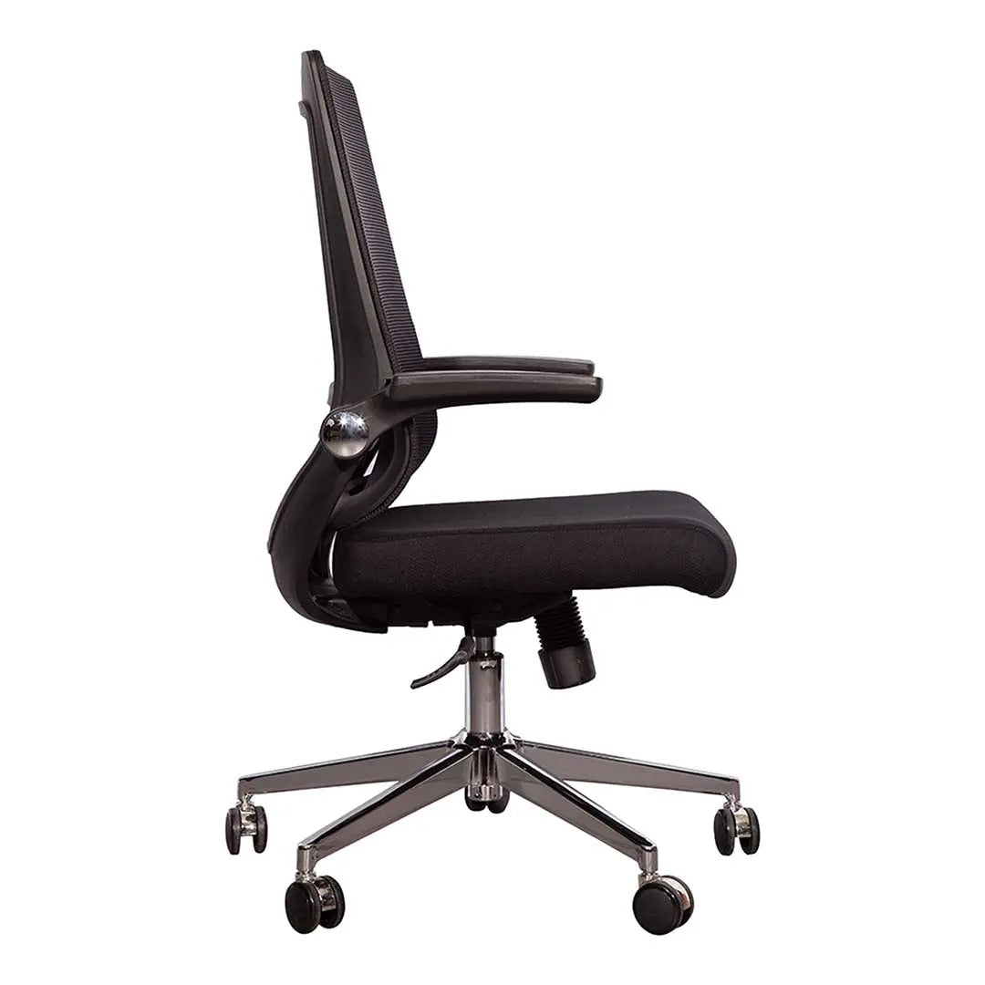 Low Back Office Chair – Ergonomic Mesh Chair (Grey / Black Color)