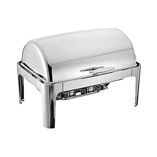 Efficient Dual Oblong Food Warmer, 9L, Silver - COOLBABY