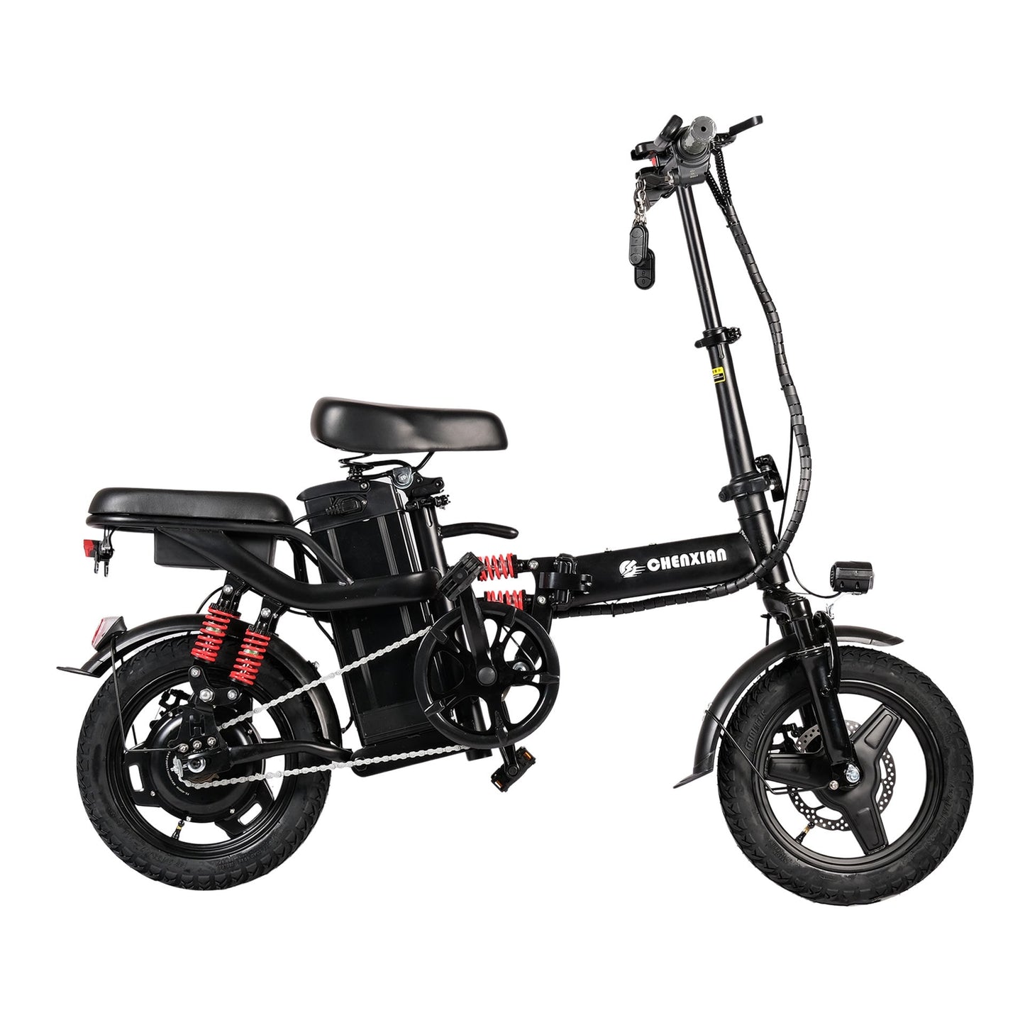 Chenxn 2 Seater Electric Scooter, Black - COOLBABY