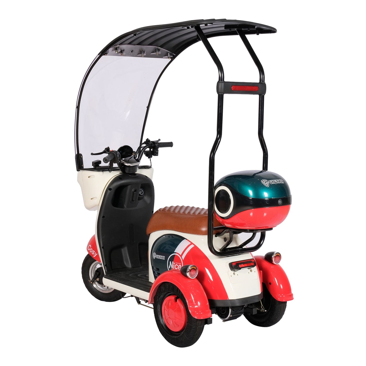 Chenxn 3 Wheel Electric Scooter Bike, 800W, Multicolor - COOLBABY