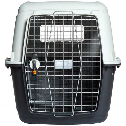Mp Bergamo Dog Carrier, 102 x 73 x 77cm, Grey and Black - COOLBABY