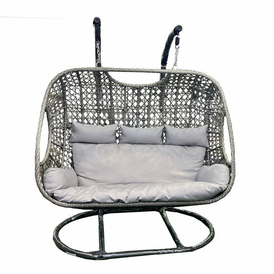 Oasis Casual 3 Person Rattan Swing - COOLBABY