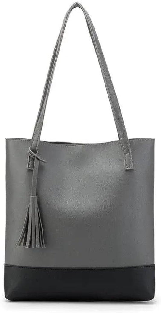 COOLBABY NWJ2028-WAA Genuine Leather Tote Bag - COOLBABY