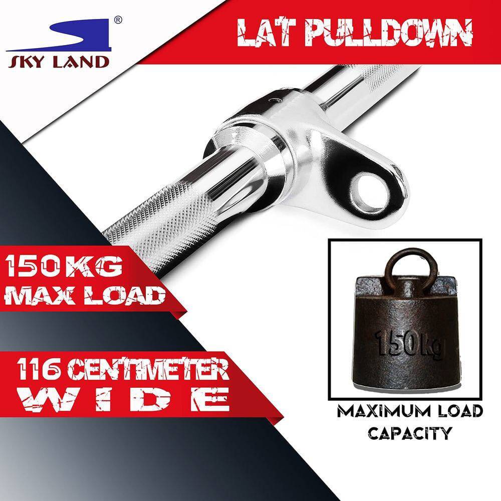Skyland Lat Pulldown Bar Weight Machine Accessories, EM9236R - COOL BABY
