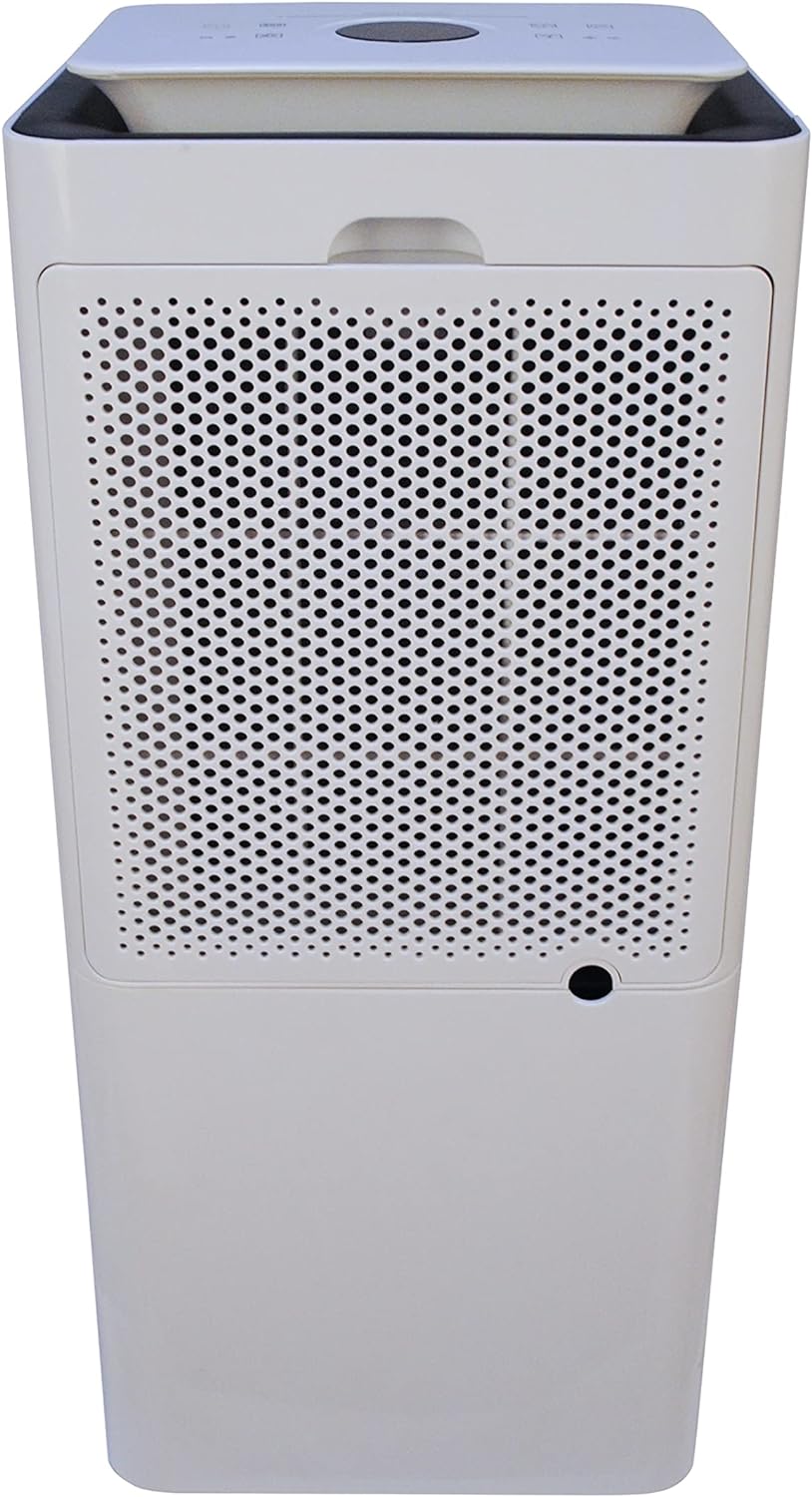 Crownline MD 283 Dehumidifier, Extract up to 25L/24Hrs, 3.5L Capacity, Power rated: 320W, 220 240V, 50Hz, White - COOLBABY