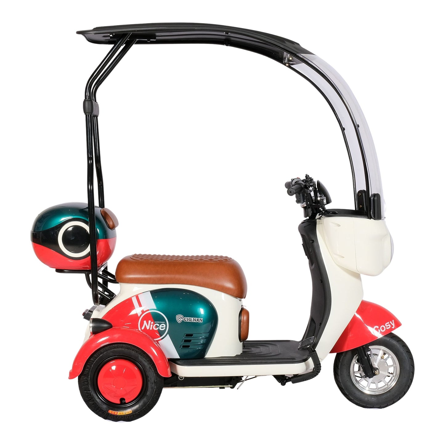 Chenxn 3 Wheel Electric Scooter Bike, 800W, Multicolor - COOLBABY