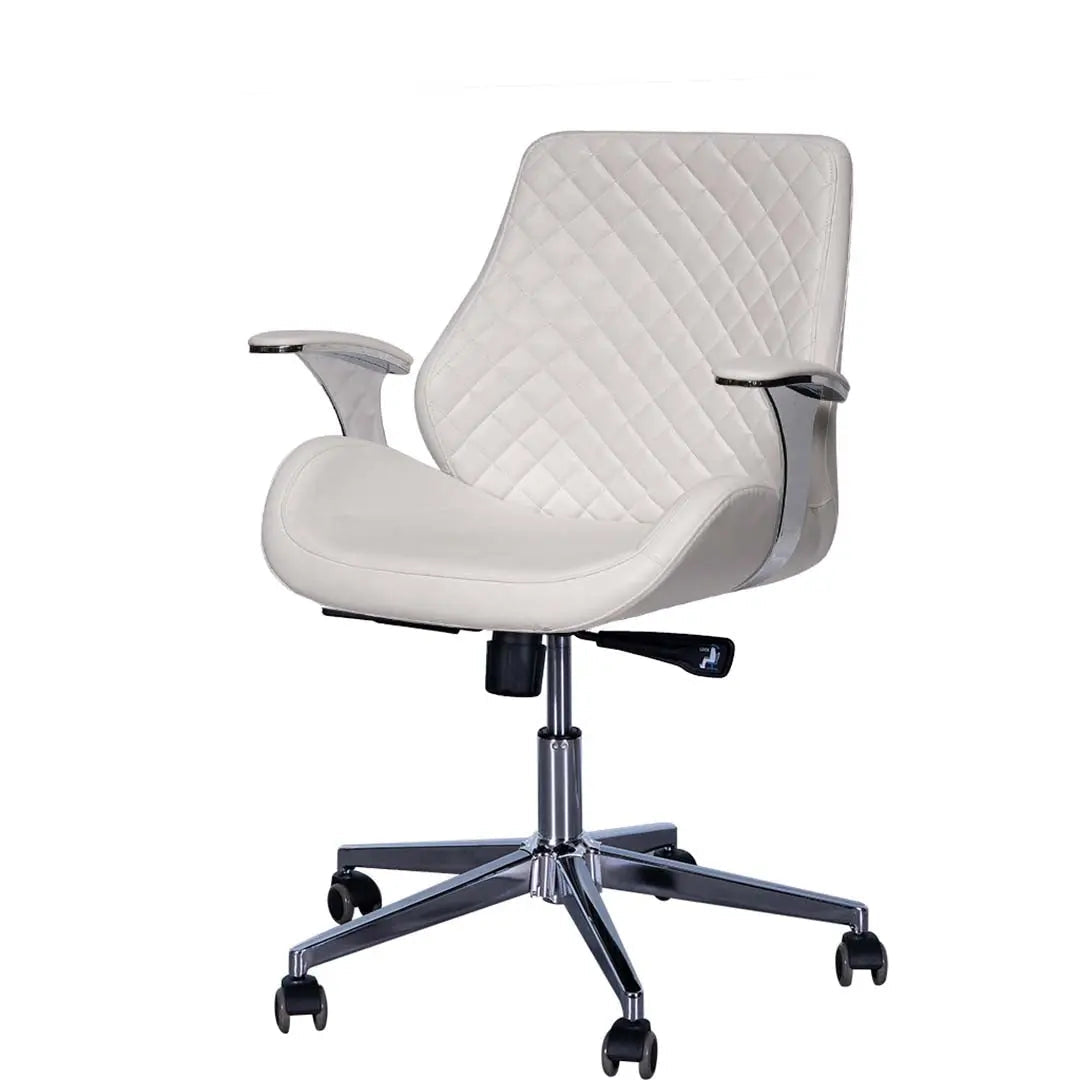 Low Back Office Chair – 1107‑B Ergonomic PU Leather Executive Chair