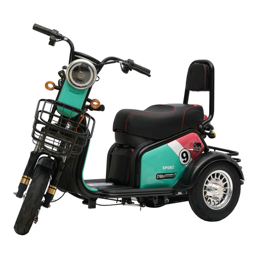 Chenxn Tuk Tuk Single Seat, Green & Red - COOLBABY