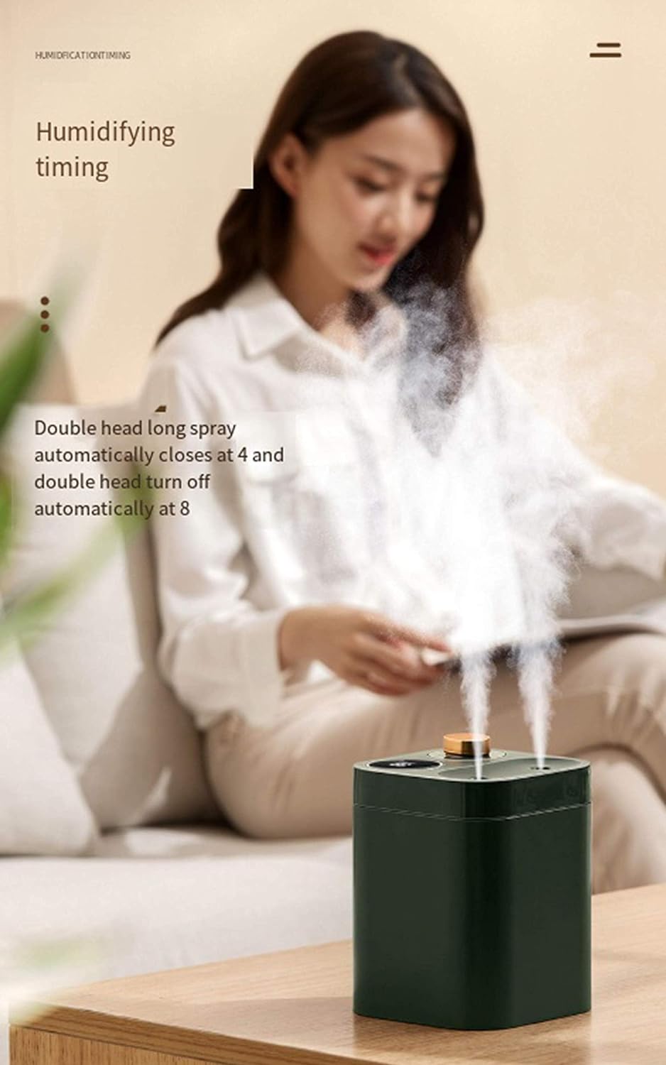 COOLBABY BF13-GR USB small humidifier fog quantification Air Purifier - COOL BABY