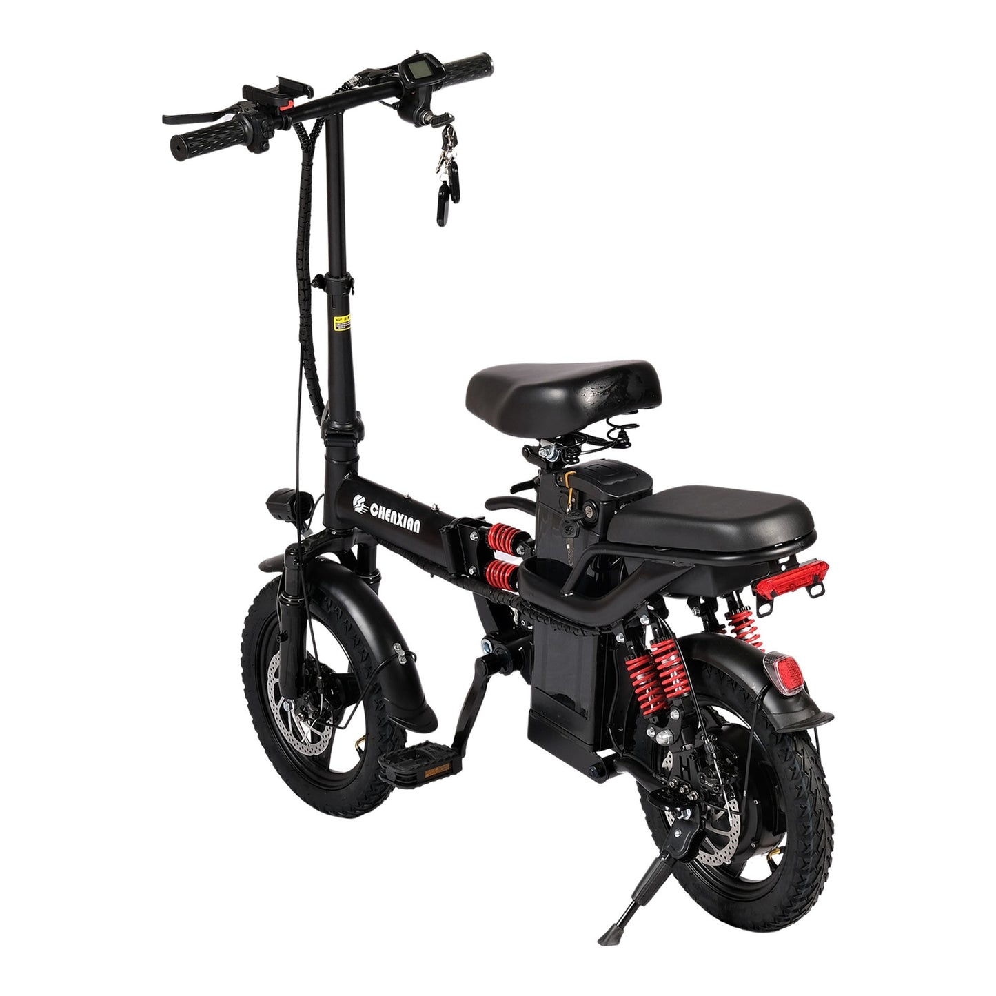 Chenxn 2 Seater Electric Scooter, Black - COOLBABY