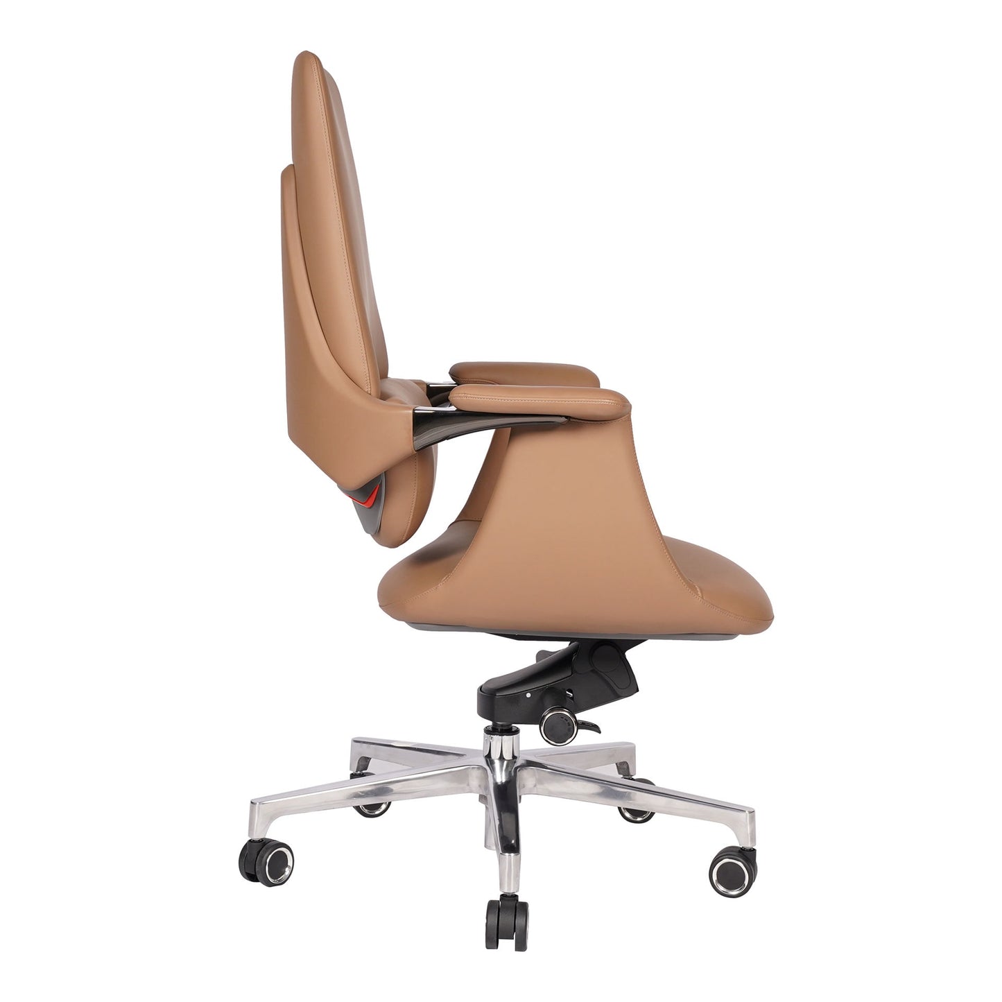 Huimei High Back Office Chair, Brown, CMT-289-BS - COOLBABY